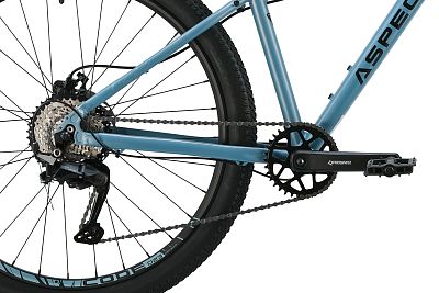 Превью  Велосипед ASPECT Alma Elite 27.5 Серо-Голубой (2025)